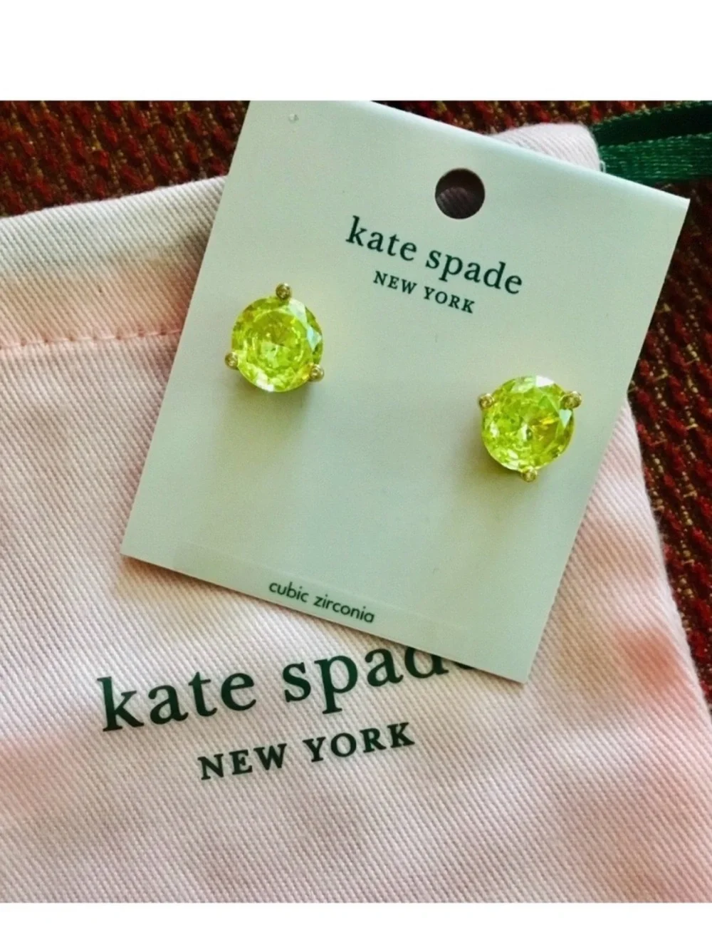 NWT~KATE SPADE~CZ Rise and Shine Studs